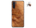 Funda Gel Tpu para Oppo A91 diseño Madera 04 Dibujos