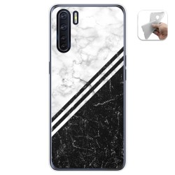 Funda Gel Tpu para Oppo A91 diseño Mármol 01 Dibujos