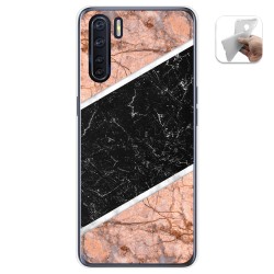 Funda Gel Tpu para Oppo A91 diseño Mármol 07 Dibujos