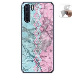 Funda Gel Tpu para Oppo A91 diseño Mármol 08 Dibujos