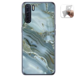Funda Gel Tpu para Oppo A91 diseño Mármol 09 Dibujos