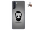 Funda Gel Tpu para Oppo A91 diseño Barba Dibujos