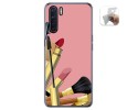 Funda Gel Tpu para Oppo A91 diseño Brochas Dibujos