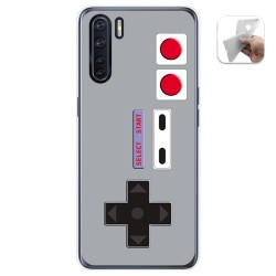 Funda Gel Tpu para Oppo A91 diseño Consola Dibujos