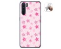 Funda Gel Tpu para Oppo A91 diseño Flores Dibujos