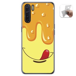 Funda Gel Tpu para Oppo A91 diseño Helado Vainilla Dibujos