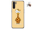Funda Gel Tpu para Oppo A91 diseño Jirafa Dibujos
