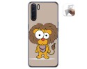 Funda Gel Tpu para Oppo A91 diseño Leon Dibujos