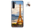 Funda Gel Tpu para Oppo A91 diseño Paris Dibujos