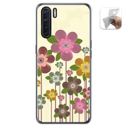 Funda Gel Tpu para Oppo A91 diseño Primavera En Flor Dibujos