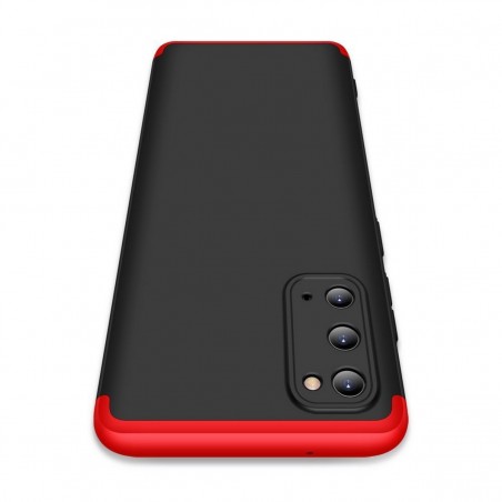 Funda Carcasa GKK 360 para Samsung Galaxy S20 Color Negra / Roja