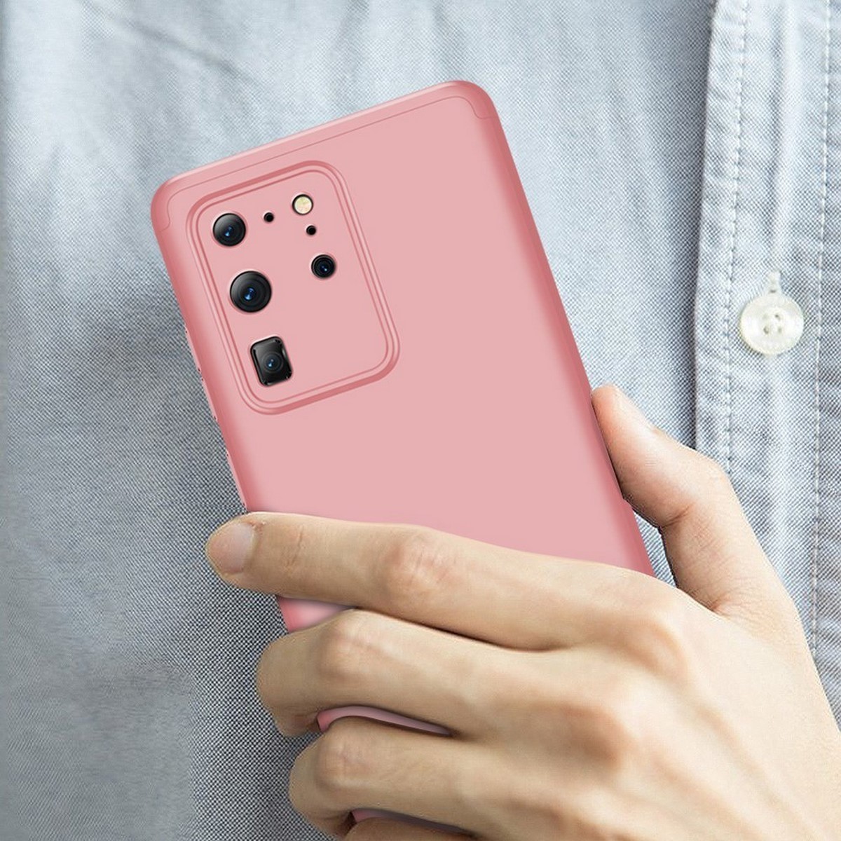 Funda Carcasa GKK 360 para Samsung Galaxy S20 Ultra Color Rosa