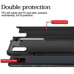 Funda Tipo Hybrid Tough Armor (Pc+Tpu) Negra para Samsung Galaxy S10 Lite 2