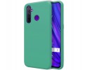 Funda Silicona Líquida Ultra Suave para Realme 5 Pro color Verde
