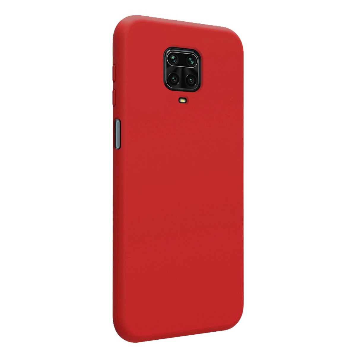 Funda Silicona Líquida Ultra Suave para Xiaomi Redmi Note 9S / Note 9 Pro color Roja