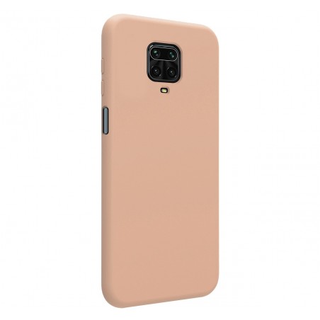 Funda Silicona Líquida Ultra Suave para Xiaomi Redmi Note 9S / Note 9 Pro color Rosa