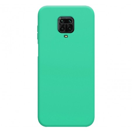 Funda Silicona Líquida Ultra Suave para Xiaomi Redmi Note 9S / Note 9 Pro color Verde