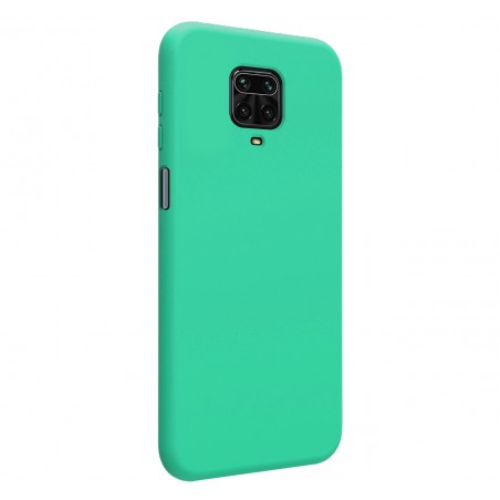 Funda Silicona Líquida Ultra Suave para Xiaomi Redmi Note 9S / Note 9 Pro color Verde