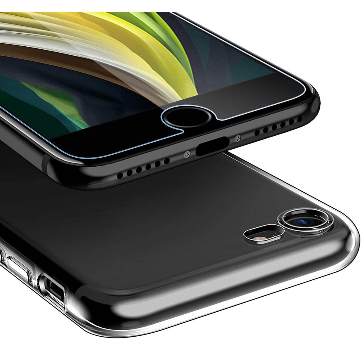 Funda Silicona Gel TPU Transparente para Iphone SE 2020