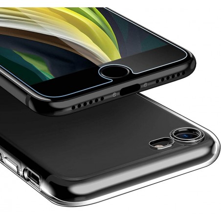 Funda Silicona Gel TPU Transparente para Iphone SE 2020