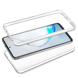 Funda Completa Transparente Pc + Tpu Full Body 360 para Samsung Galaxy Note 10 Lite 2