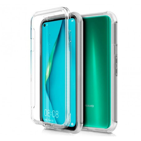 Funda Completa Transparente Pc + Tpu Full Body 360 para Huawei P40 Lite