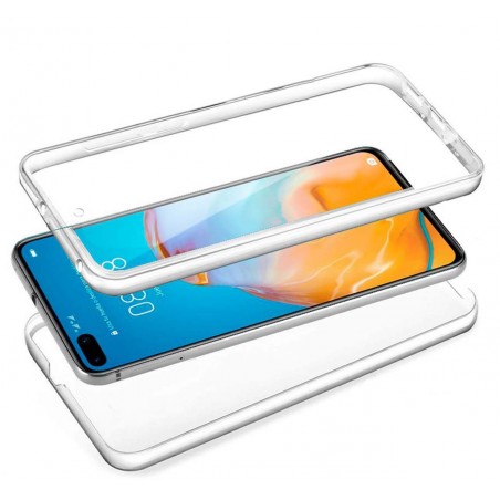 Funda Completa Transparente Pc + Tpu Full Body 360 para Huawei P40 Pro