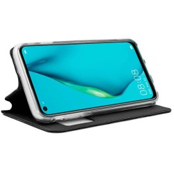Funda Libro Soporte con Ventana para Huawei P40 Lite Negra 2