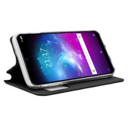 Funda Libro Soporte con Ventana para Zte Blade A5 2020 Negra 2