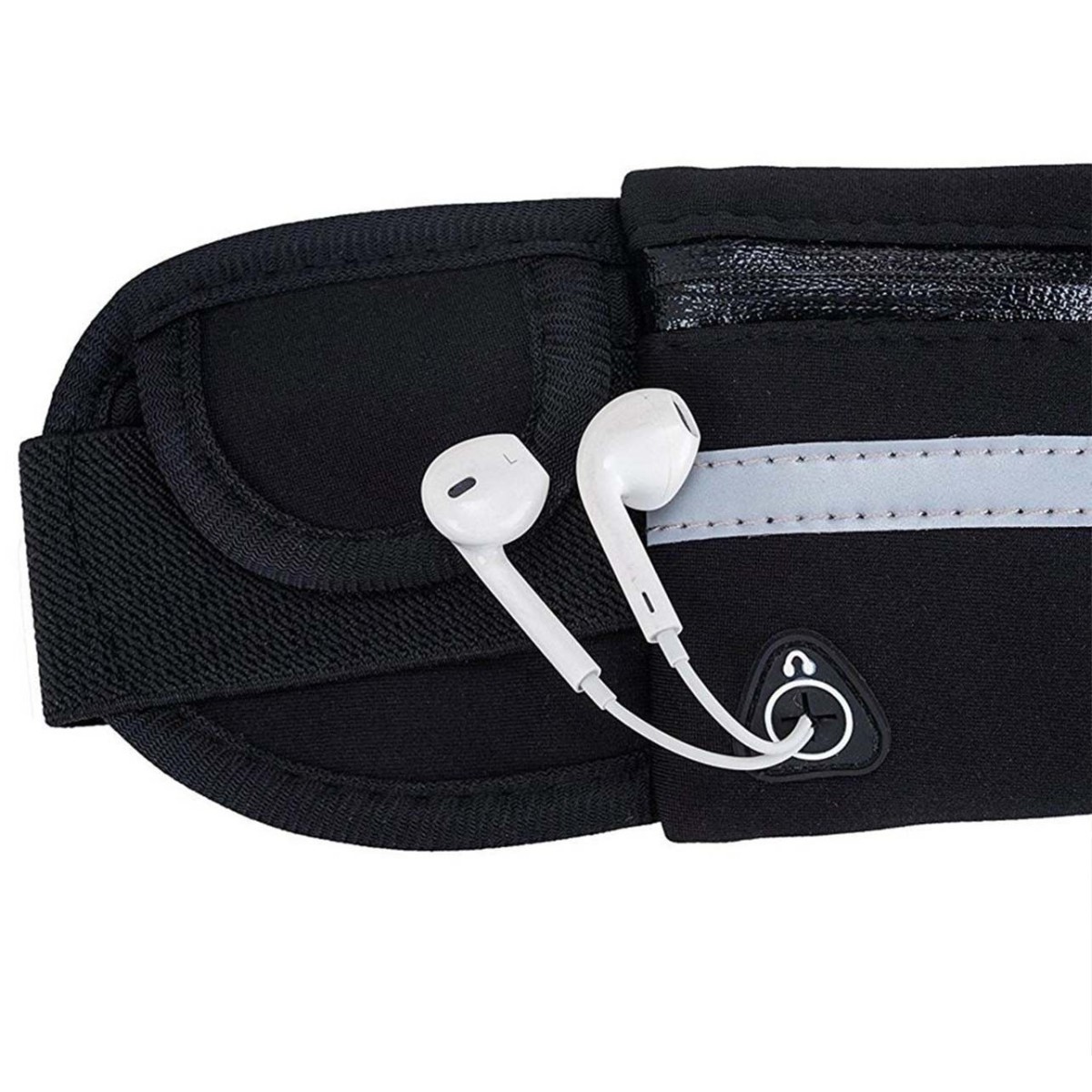 Cinturón Riñonera Deportivo con Bolsillos y Soporte para Botella color Rosa