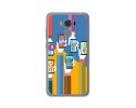 Funda Gel Tpu para Asus Zenfone 3 Max 5.5" Zc553Kl Diseño Apps Dibujos