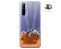Funda Gel Transparente para Realme 6 diseño Bufalo Dibujos