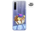 Funda Gel Transparente para Realme 6 diseño Cabra Dibujos