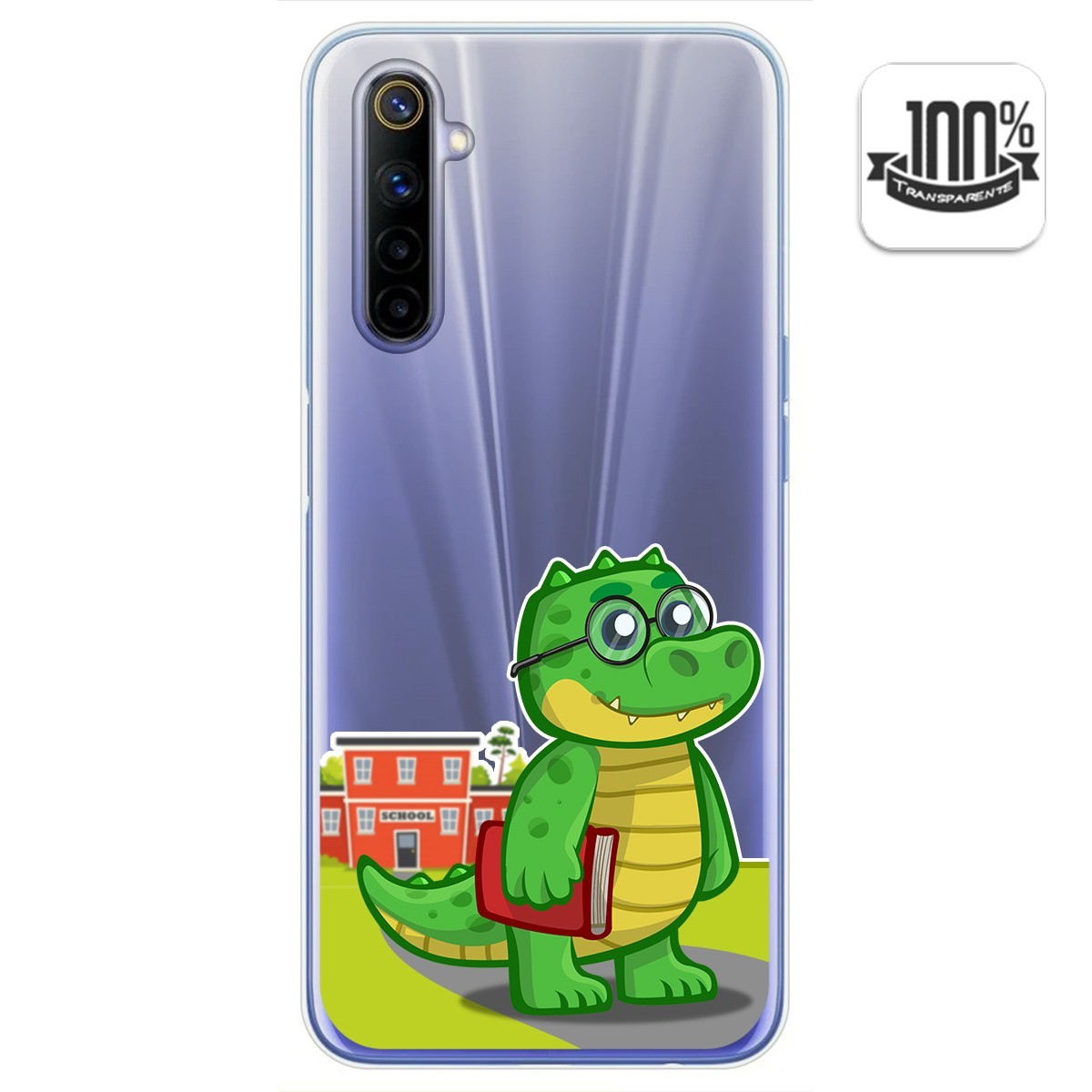 Funda Gel Transparente para Realme 6 diseño Coco Dibujos