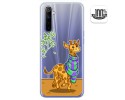 Funda Gel Transparente para Realme 6 diseño Jirafa Dibujos