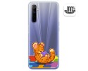 Funda Gel Transparente para Realme 6 diseño Leopardo Dibujos