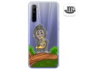 Funda Gel Transparente para Realme 6 diseño Mono Dibujos