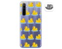Funda Gel Transparente para Realme 6 diseño Pato Dibujos