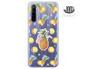 Funda Gel Transparente para Realme 6 diseño Piña Dibujos