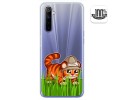 Funda Gel Transparente para Realme 6 diseño Tigre Dibujos