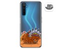 Funda Gel Transparente para Realme 6 Pro diseño Bufalo Dibujos