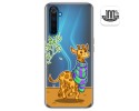 Funda Gel Transparente para Realme 6 Pro diseño Jirafa Dibujos