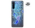 Funda Gel Transparente para Realme 6 Pro diseño Plumas Dibujos