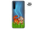 Funda Gel Transparente para Realme 6 Pro diseño Tigre Dibujos