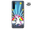 Funda Gel Transparente para Realme 6 Pro diseño Unicornio Dibujos