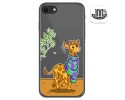 Funda Gel Transparente para Iphone SE 2020 diseño Jirafa Dibujos
