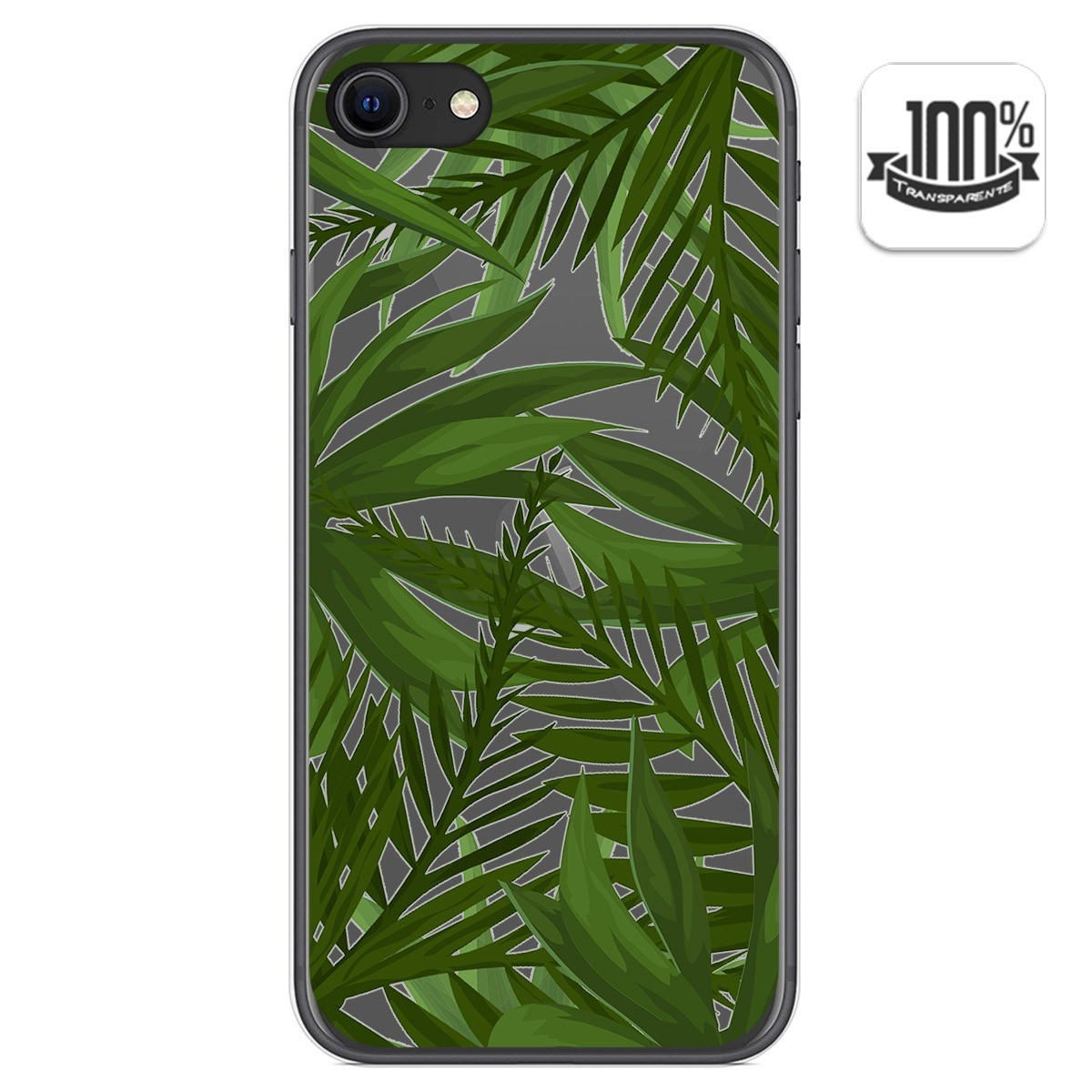 Funda Gel Transparente para Iphone SE 2020 diseño Jungla Dibujos