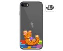 Funda Gel Transparente para Iphone SE 2020 diseño Leopardo Dibujos