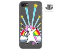 Funda Gel Transparente para Iphone SE 2020 diseño Unicornio Dibujos