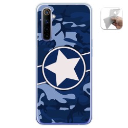 Funda Gel Tpu para Realme 6 diseño Camuflaje 03 Dibujos